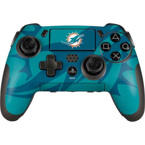 NFL Miami Dolphins Double Vision PlayStation Scuf Vantage 2 Controller Skin